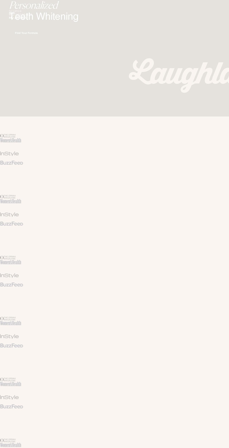 mylaughland.com shopify website screenshot