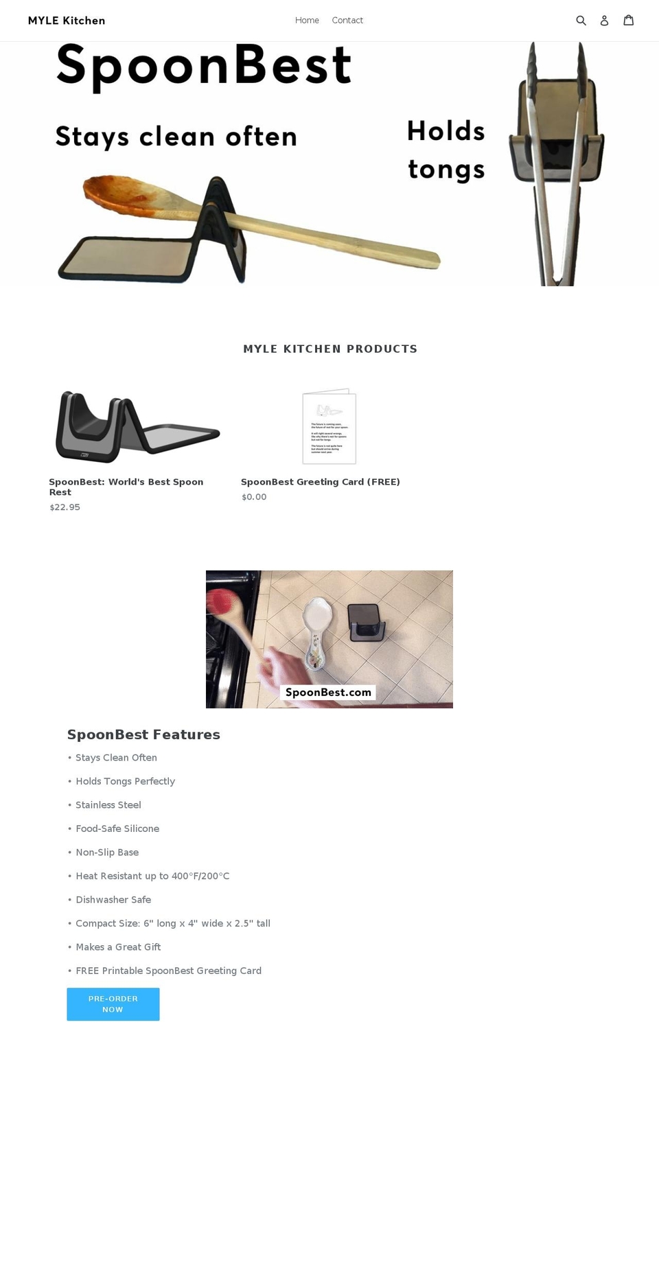 mylekitchen.com shopify website screenshot