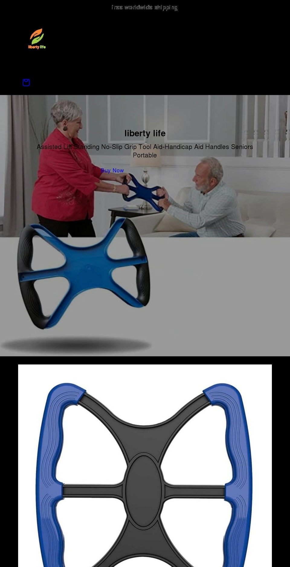 mylibertylife.com shopify website screenshot