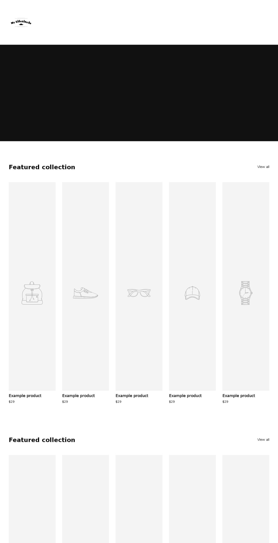 mylifetitude.com — Shopify storefront screenshot