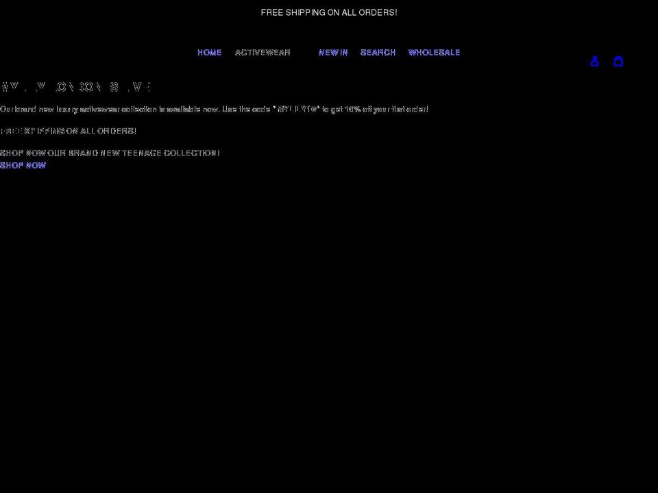 mylilyuk.com shopify website screenshot