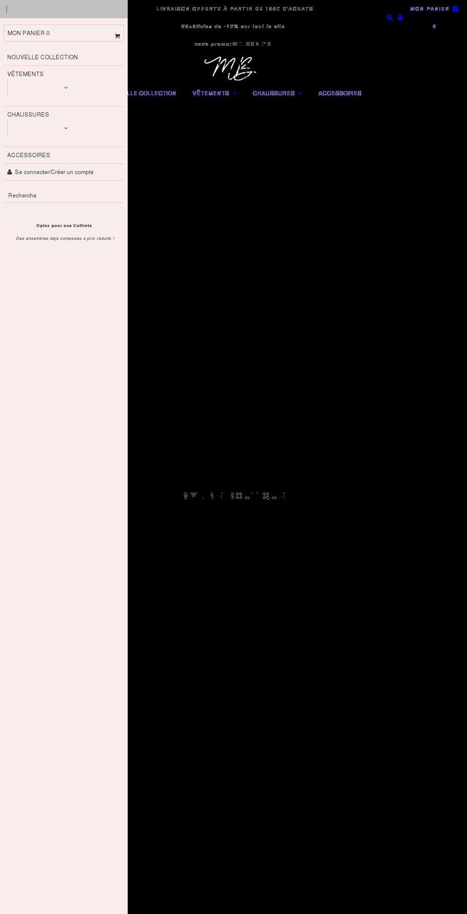mylineboutique.com shopify website screenshot