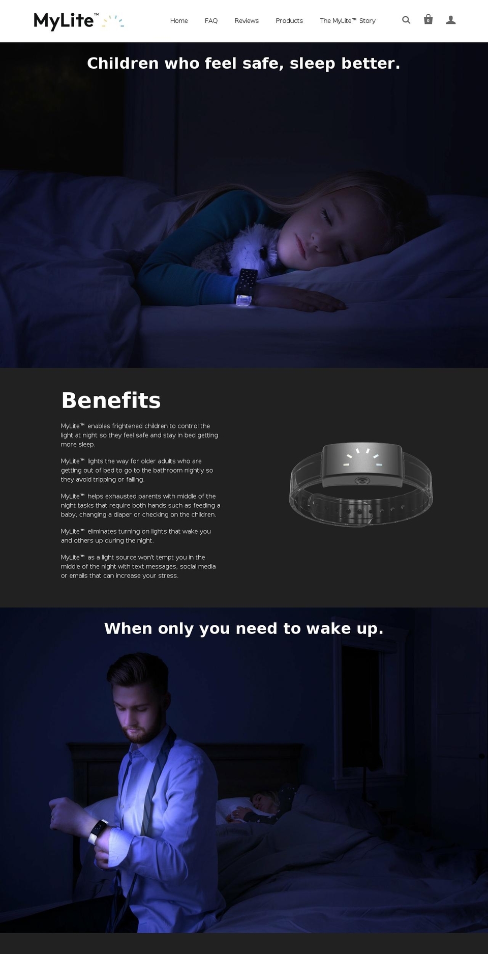 mylite.com — Shopify storefront screenshot