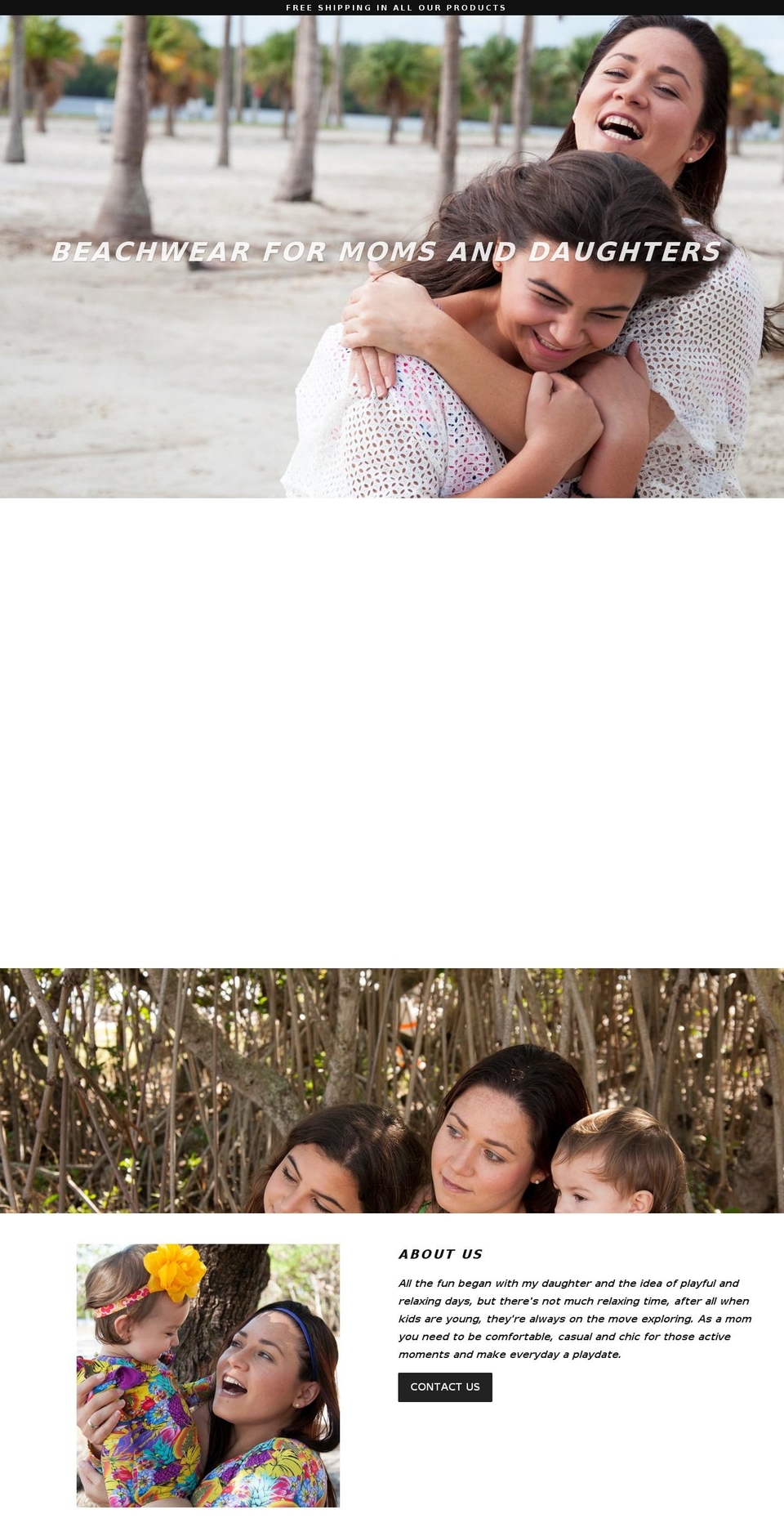 mylittleandi.com — Shopify storefront screenshot