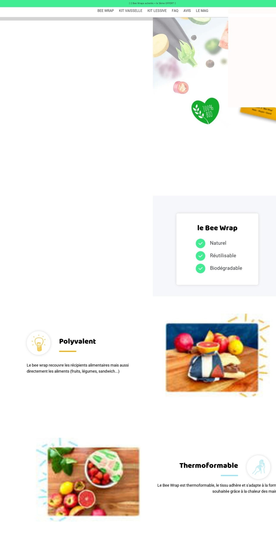 mylittlebee.fr shopify website screenshot