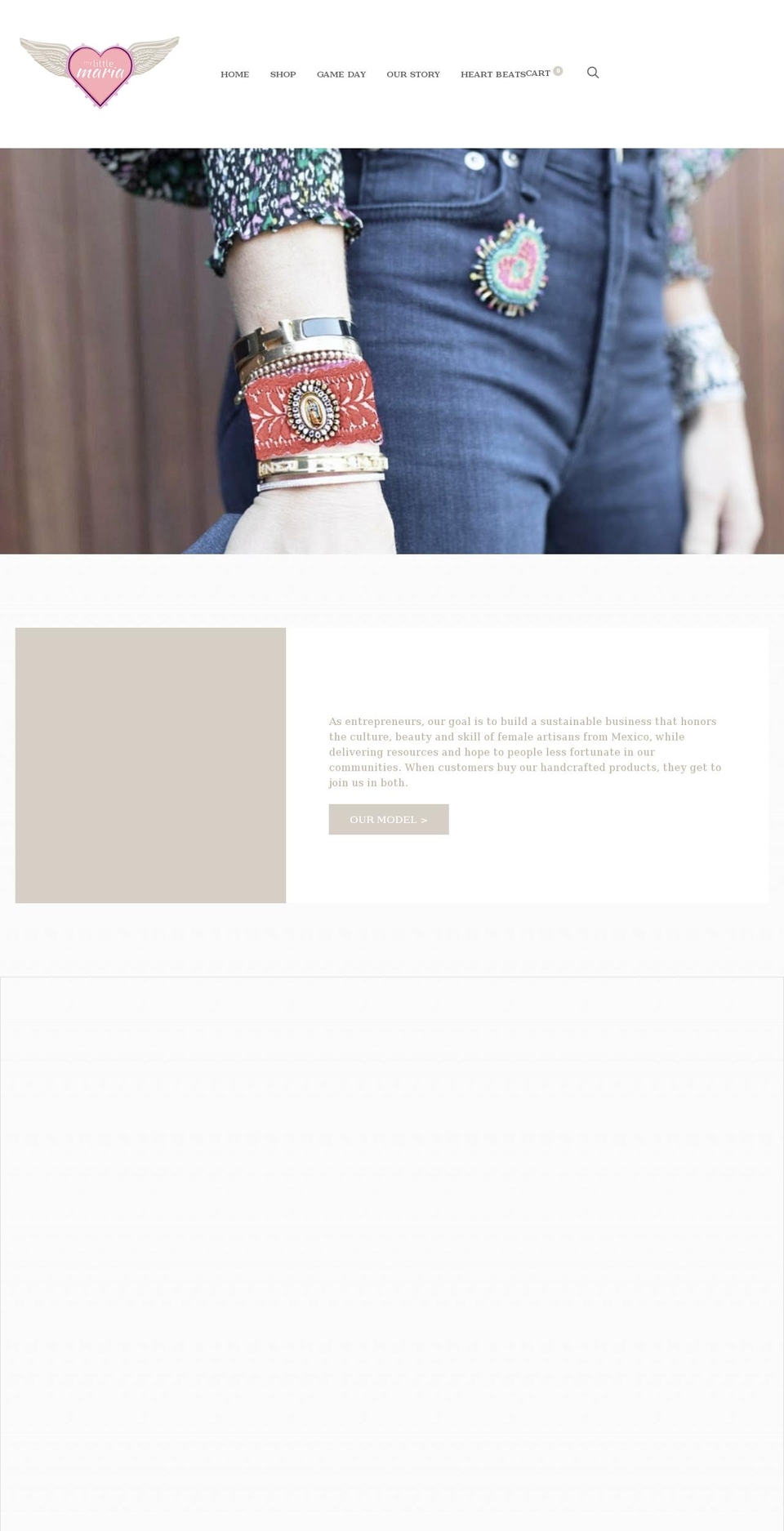 mylittlemaria.com shopify website screenshot