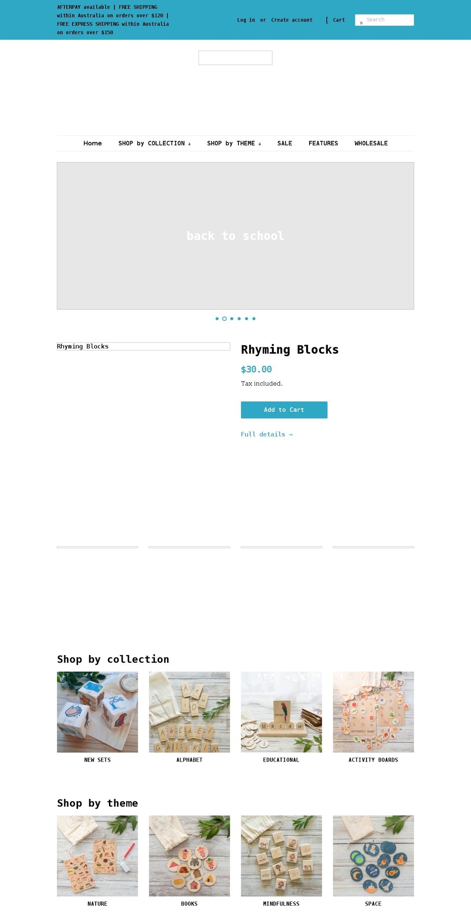 mylittleset.com — Shopify storefront screenshot