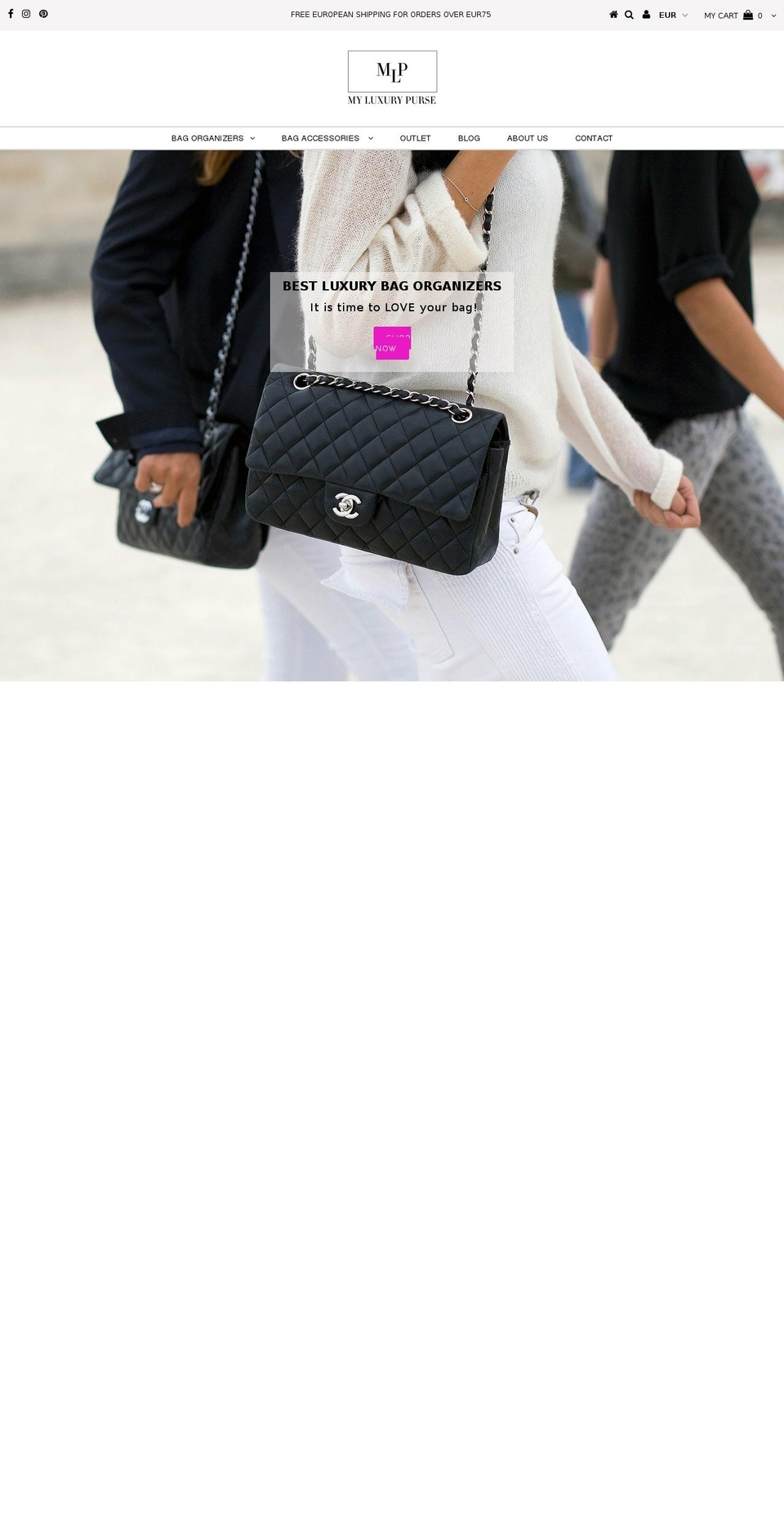 myluxurypurse.com — Shopify storefront screenshot