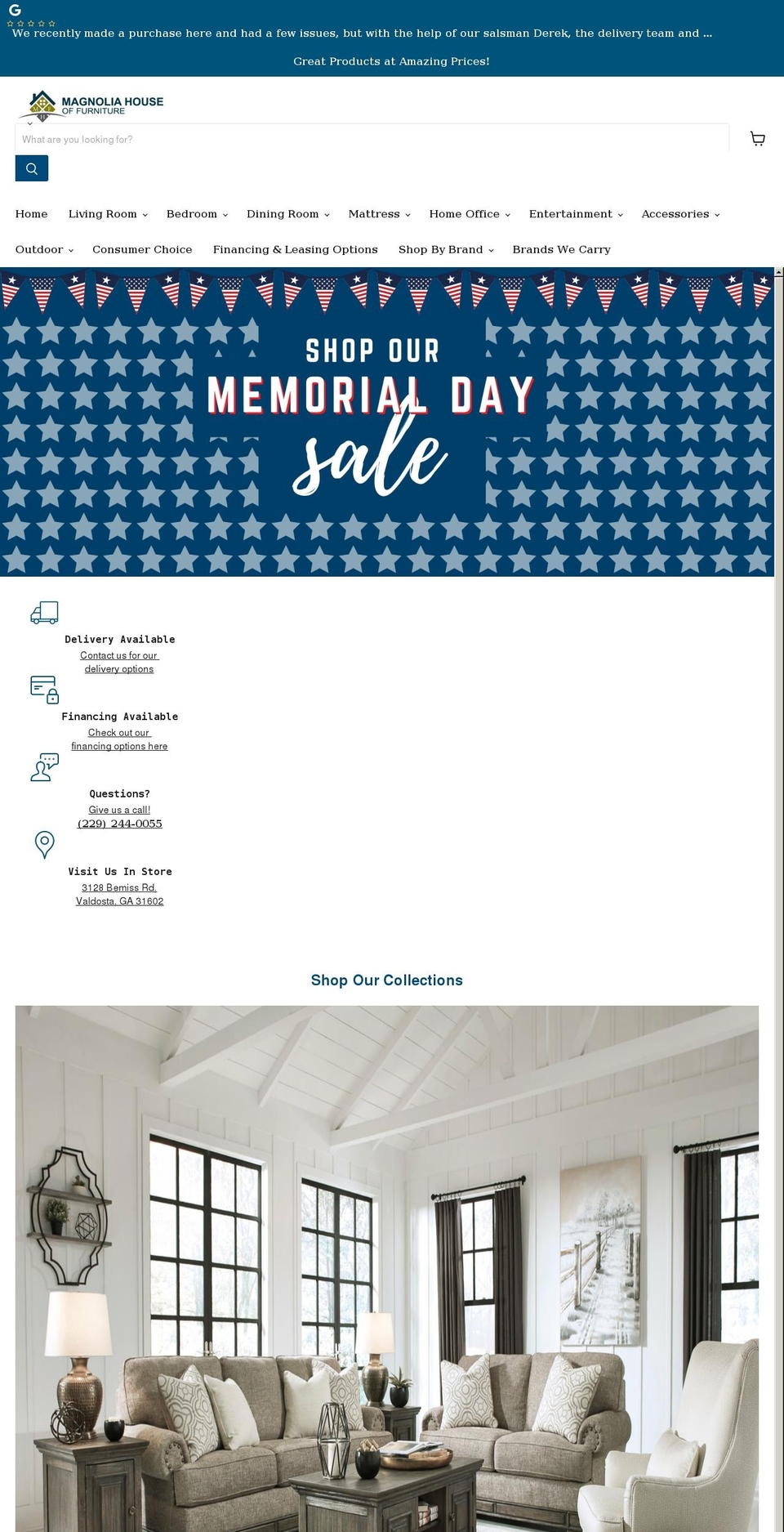 mymagnoliahouse.com shopify website screenshot