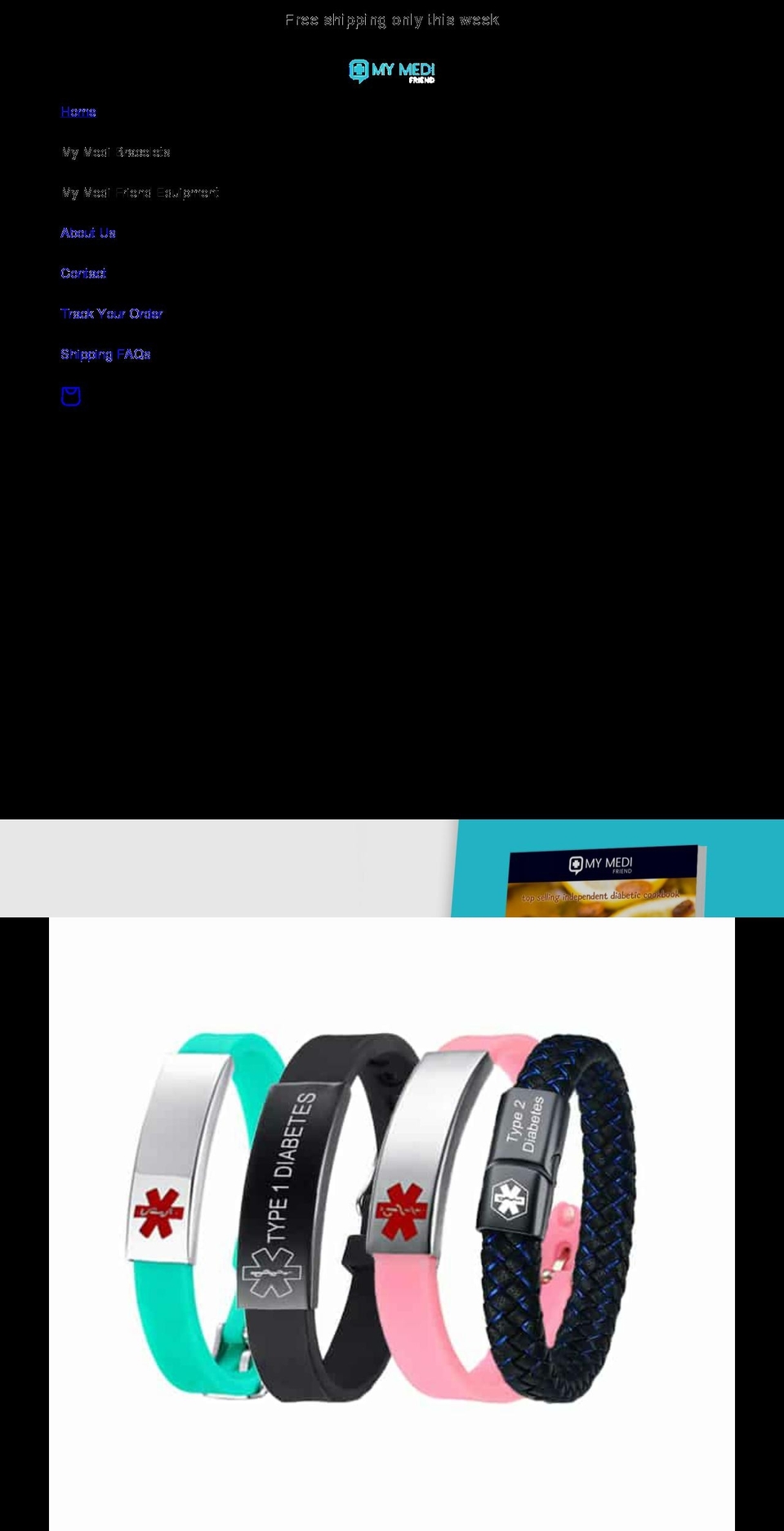 mymedifriend.com shopify website screenshot
