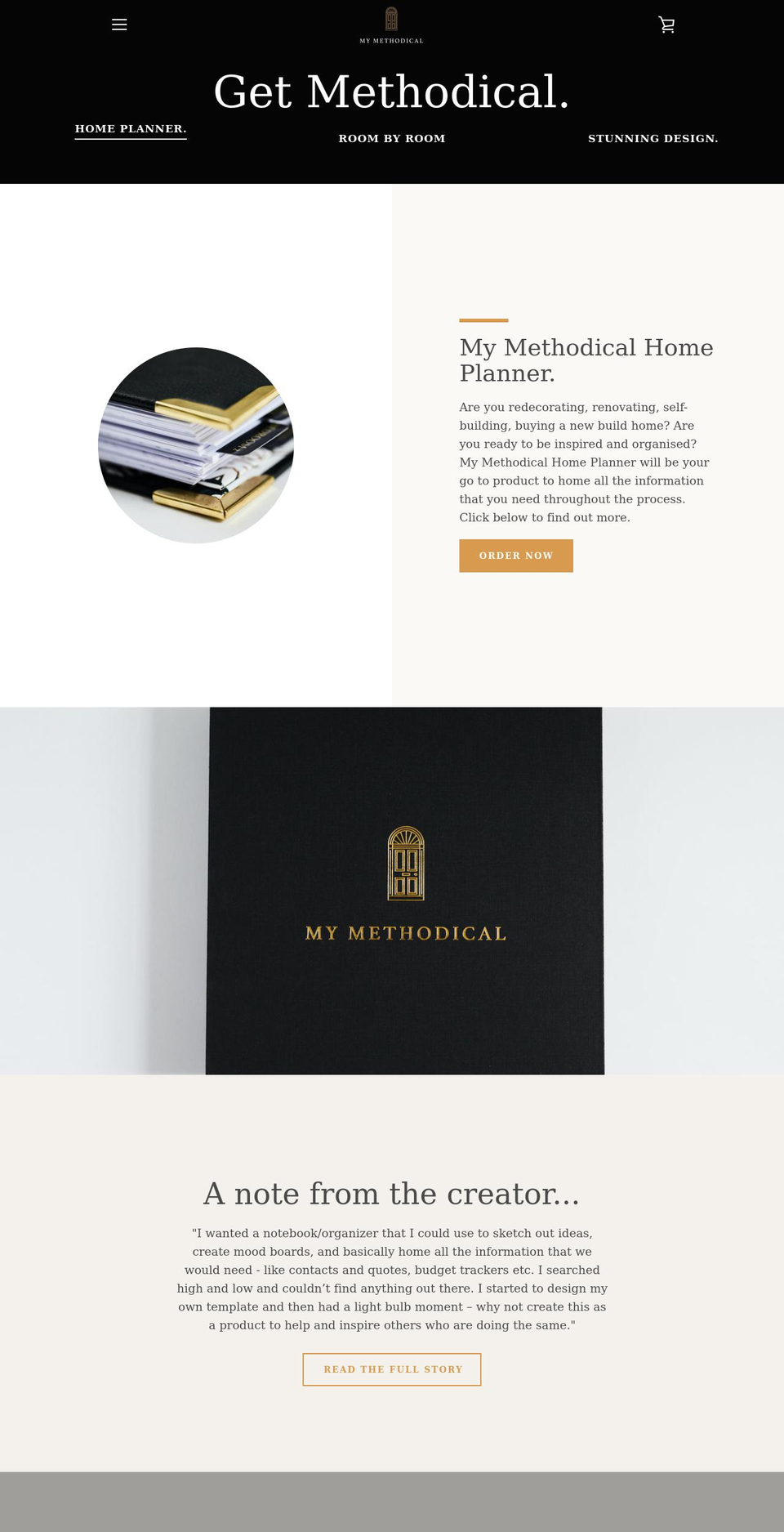 mymethodical.com shopify website screenshot