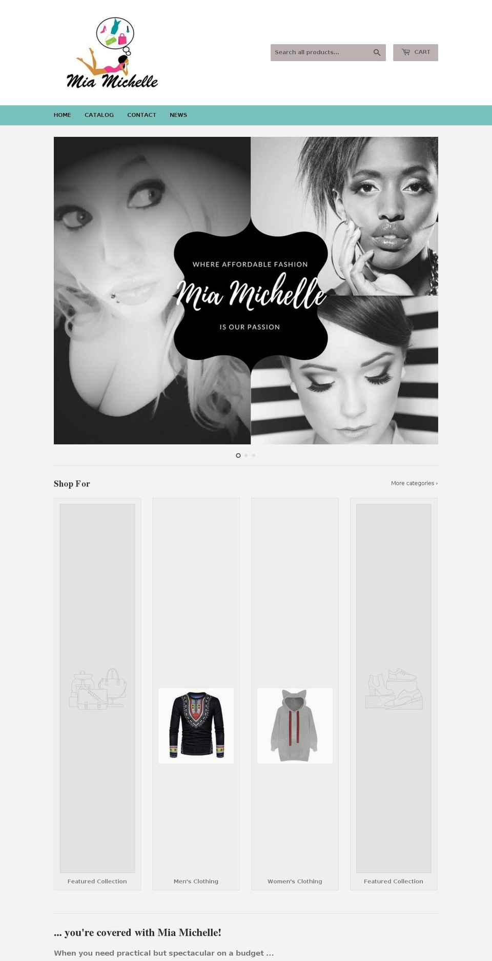 mymiamichelle.com shopify website screenshot
