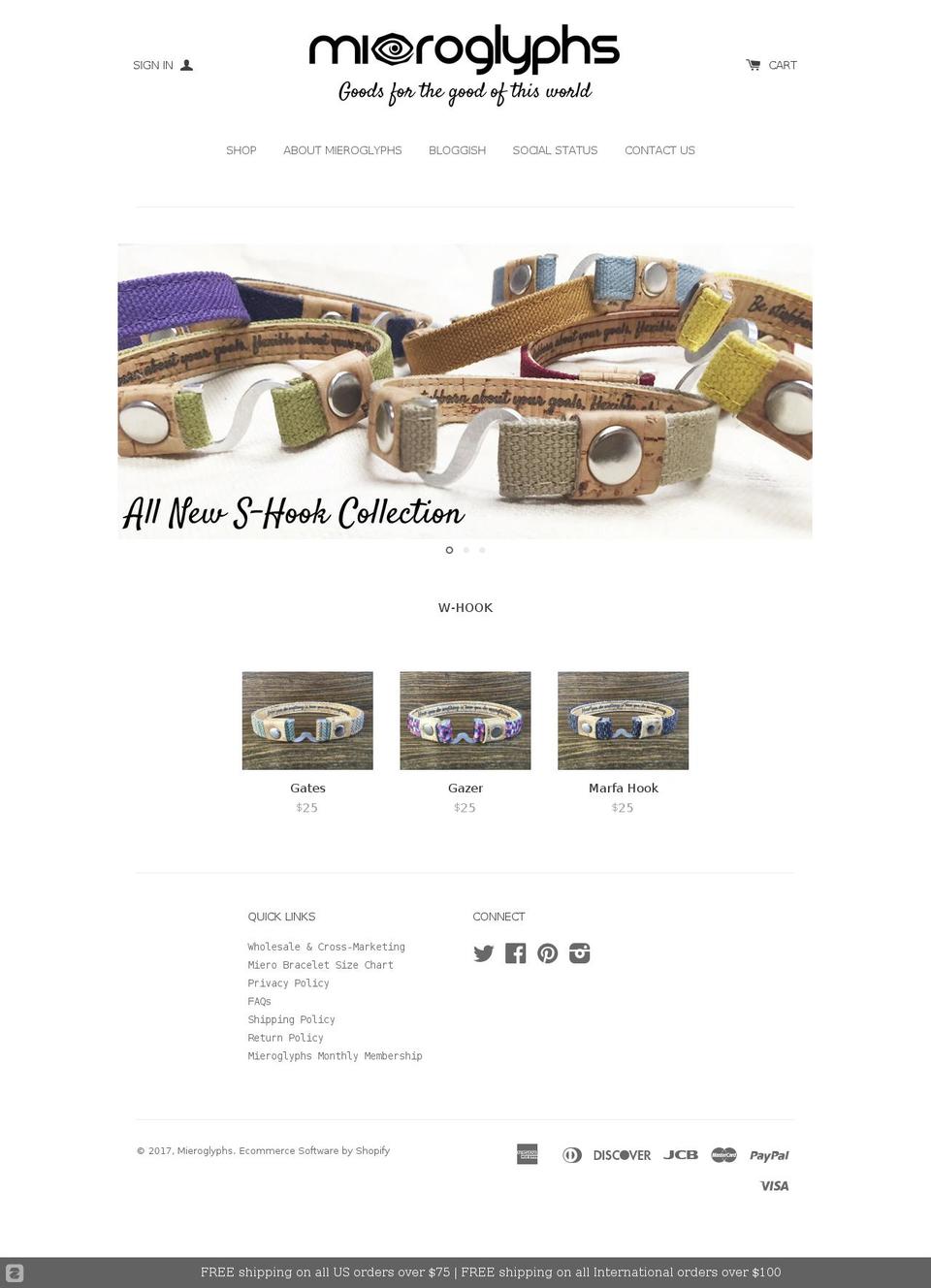 MIERO V2.0 Shopify theme site example mymiero.com