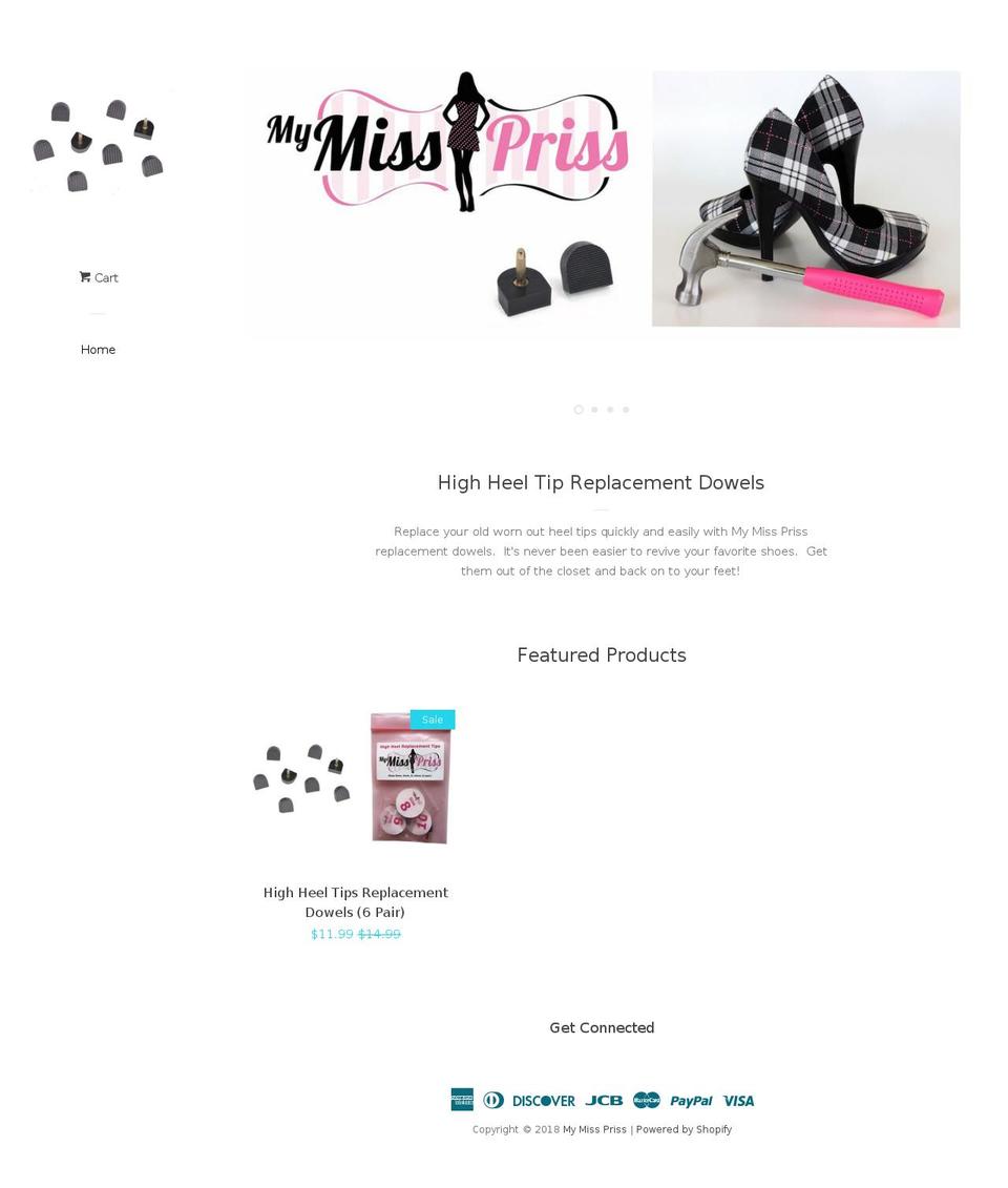 mymisspriss.com shopify website screenshot