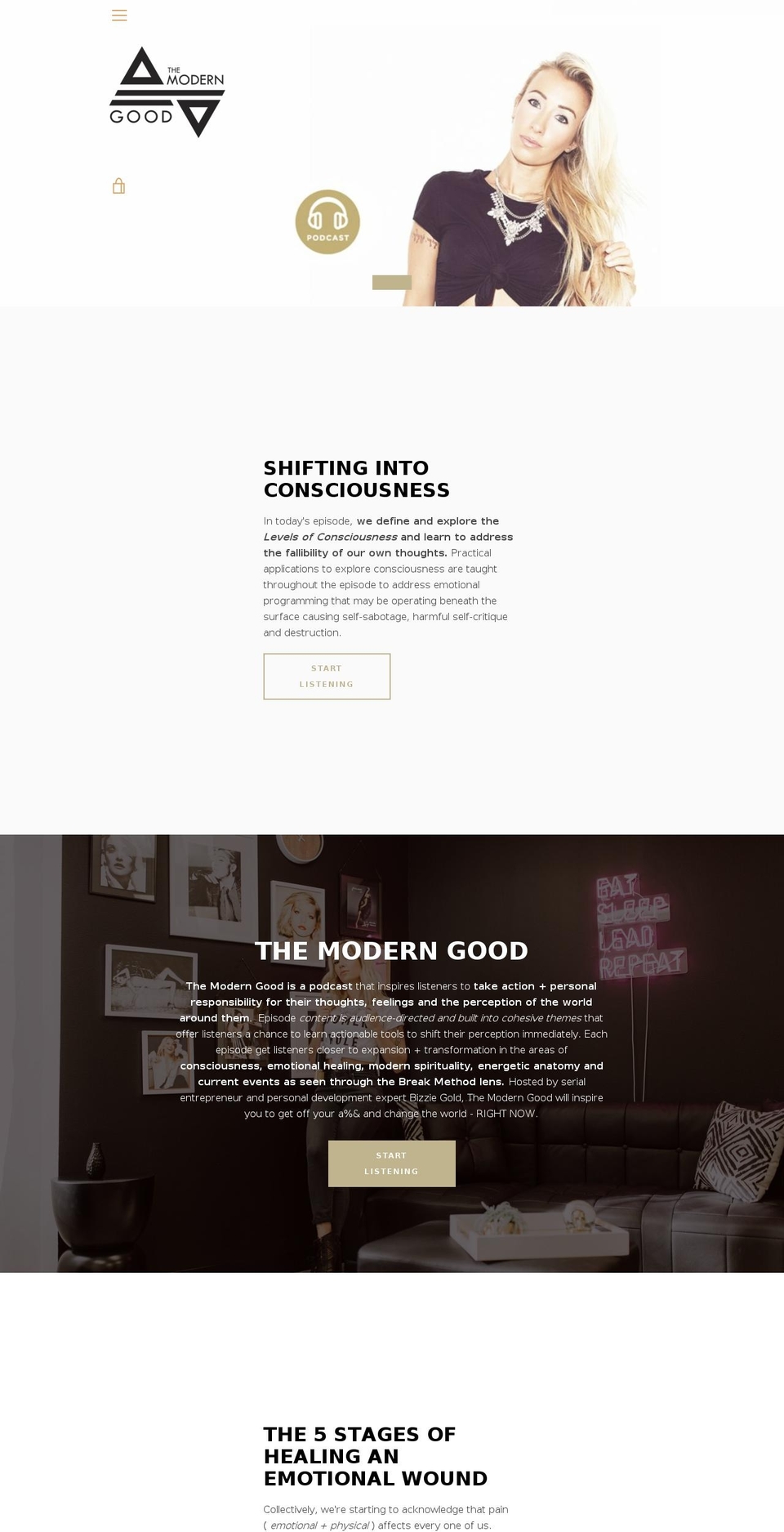 mymoderngood.com shopify website screenshot