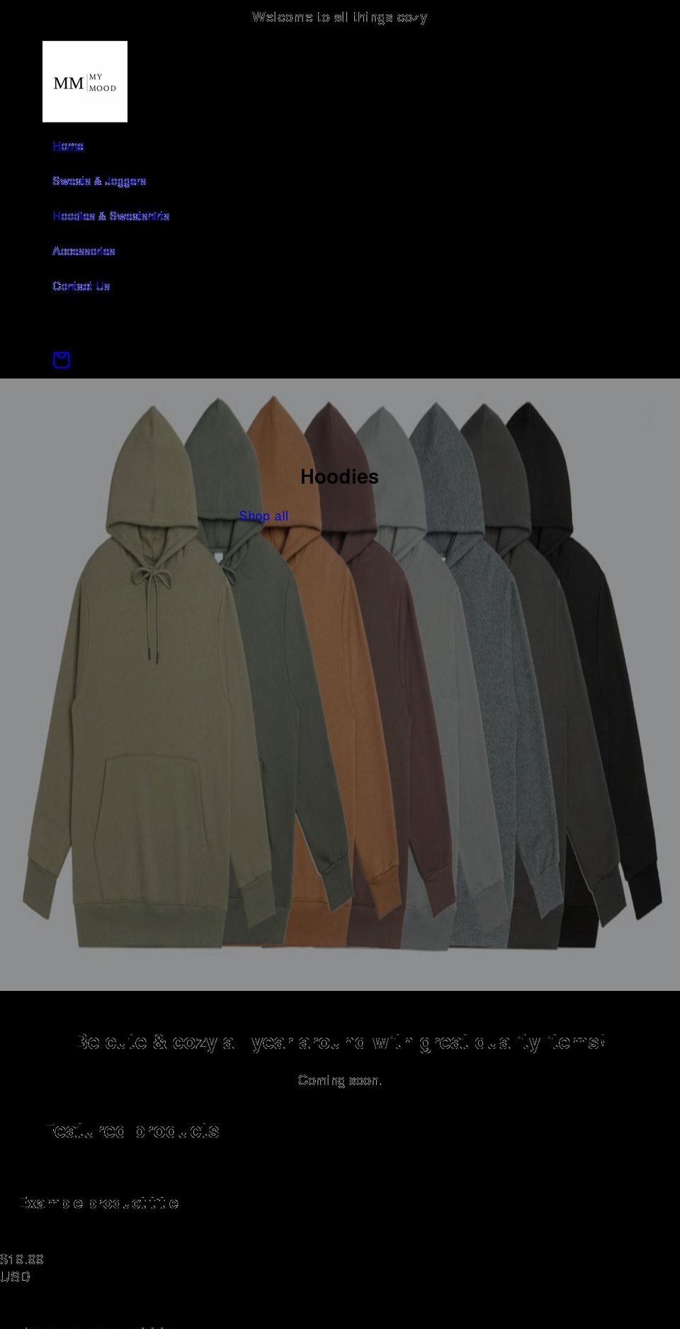 mymoodboutique.com shopify website screenshot