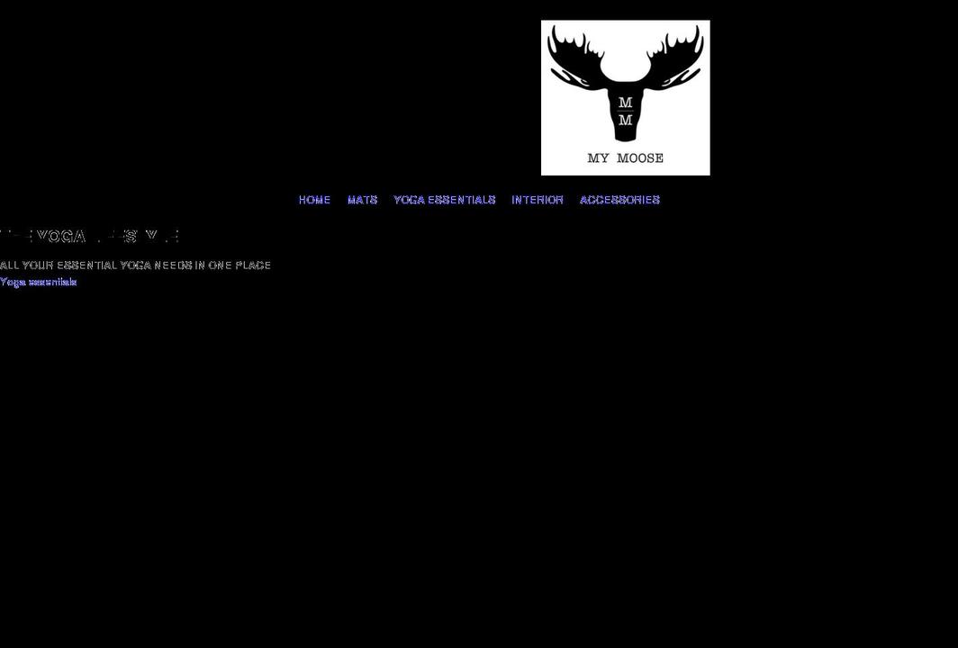 mymoose.co.uk shopify website screenshot