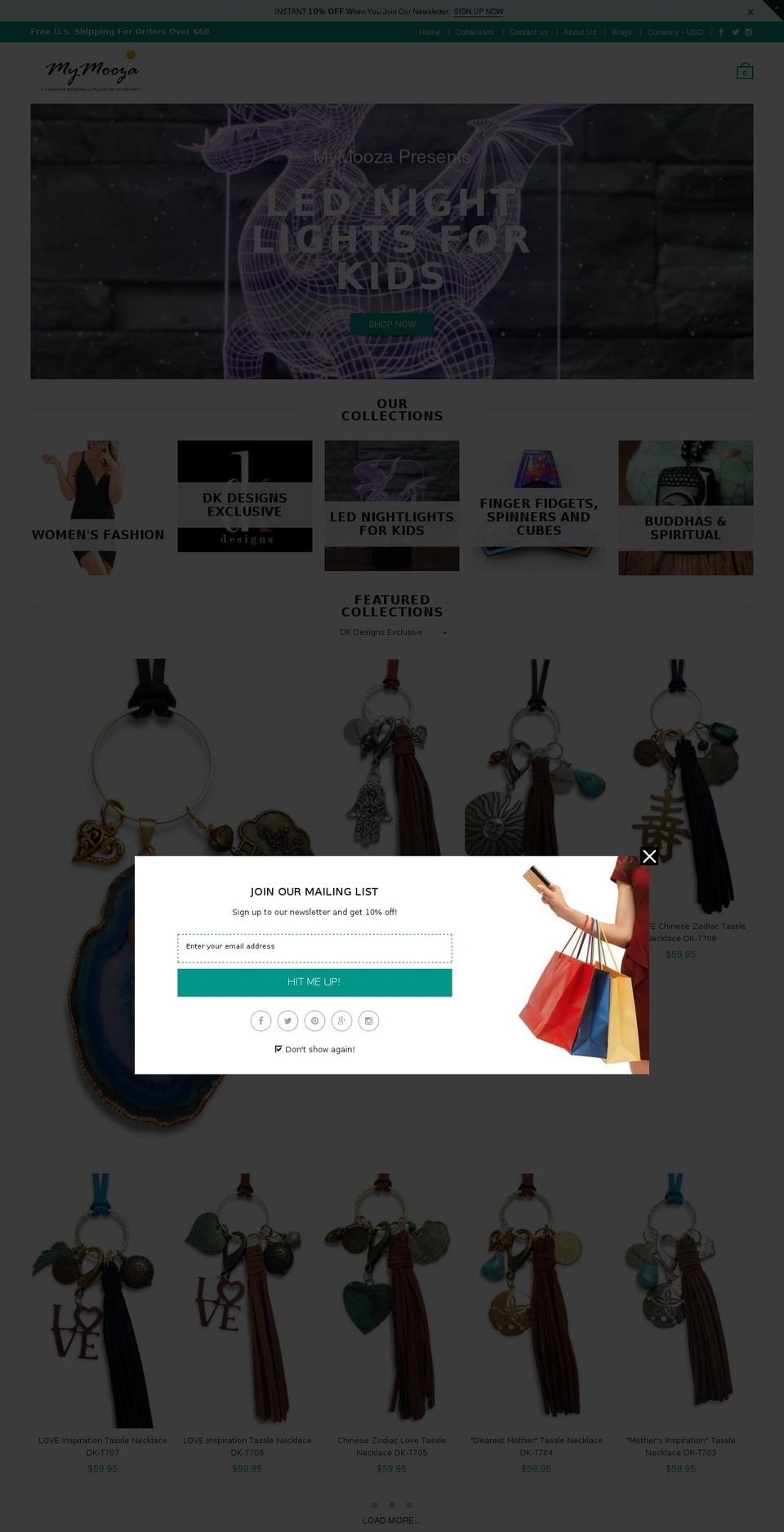 rt-material-v1-4 Shopify theme site example mymooza.myshopify.com