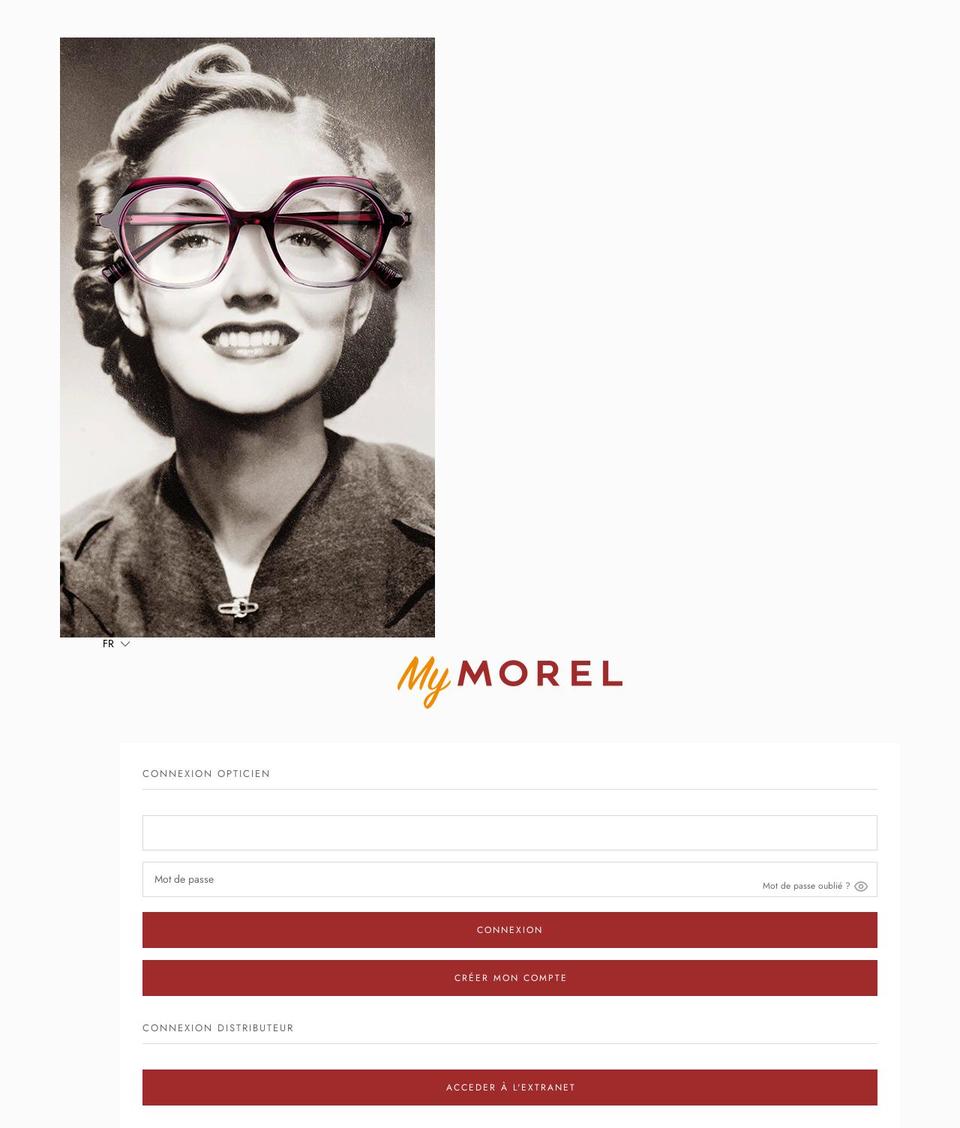 mymorel.com shopify website screenshot