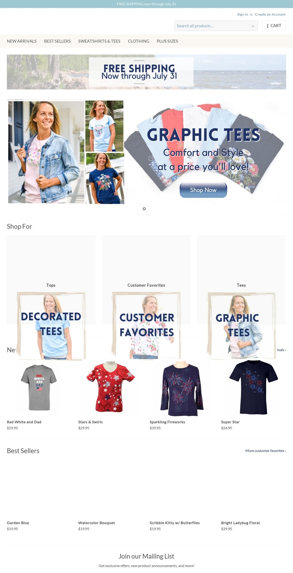 mymorningsun.com shopify website screenshot