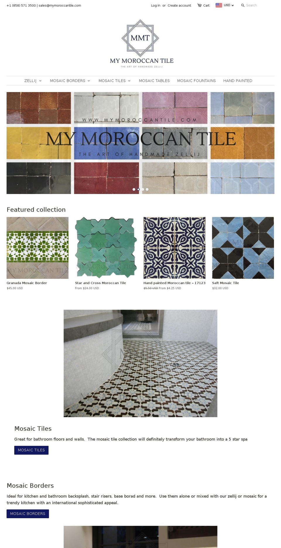 mymoroccantile.com shopify website screenshot