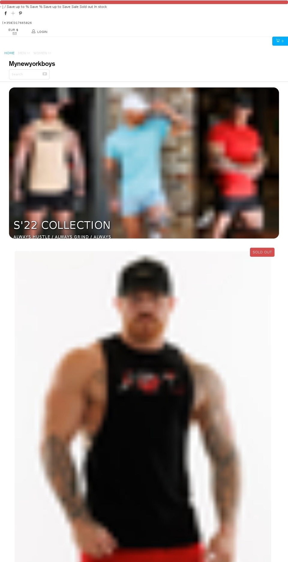 RigFit S Shopify theme site example mynewyorkboys.com