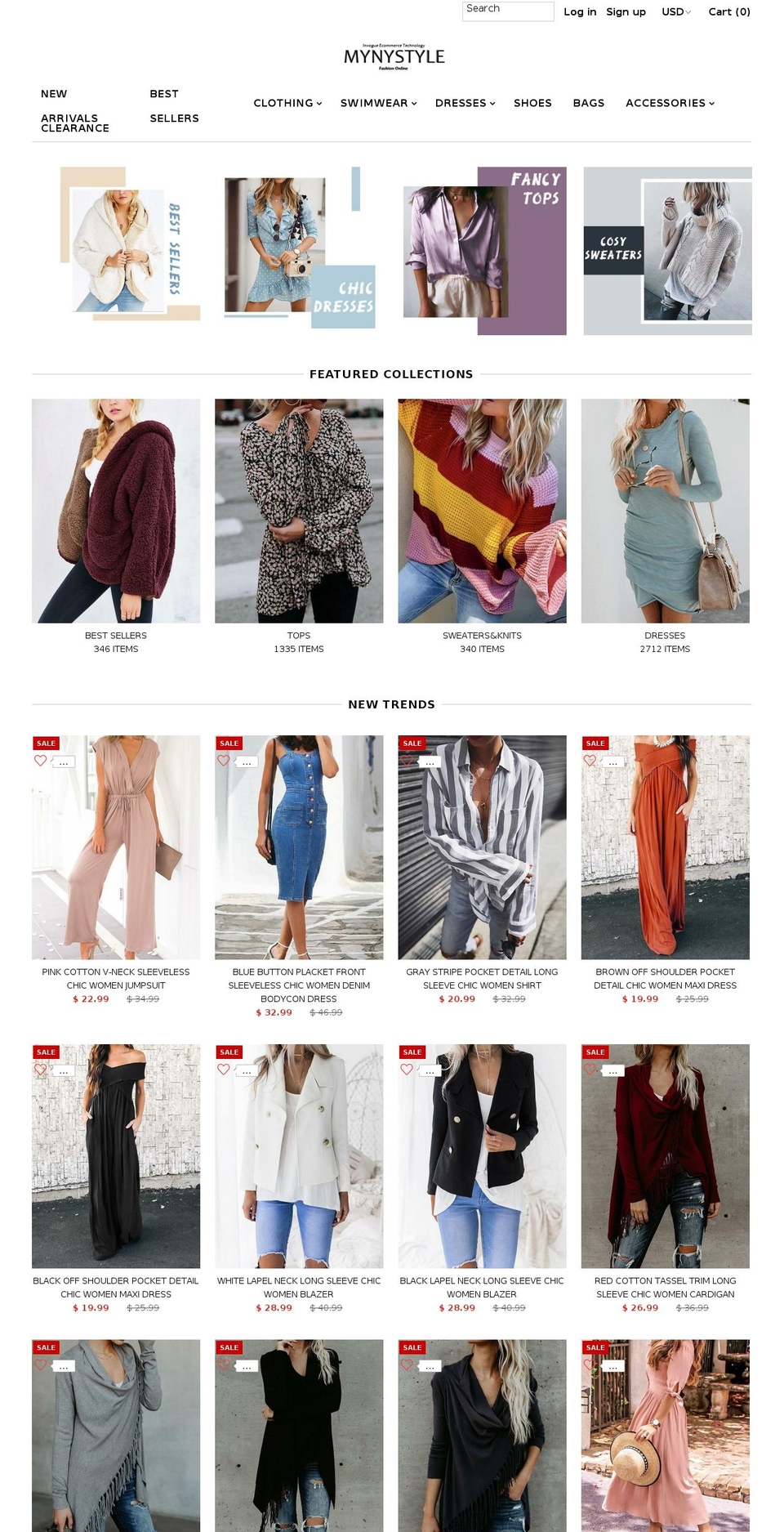 mynystyle.com — Shopify storefront screenshot