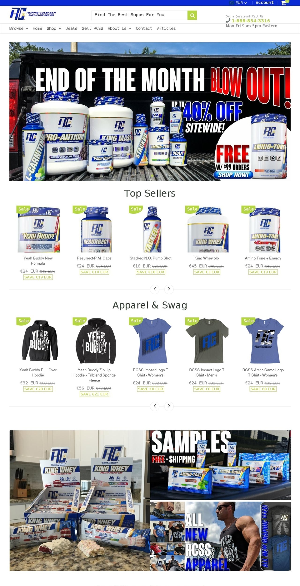 myo-blitz.net shopify website screenshot