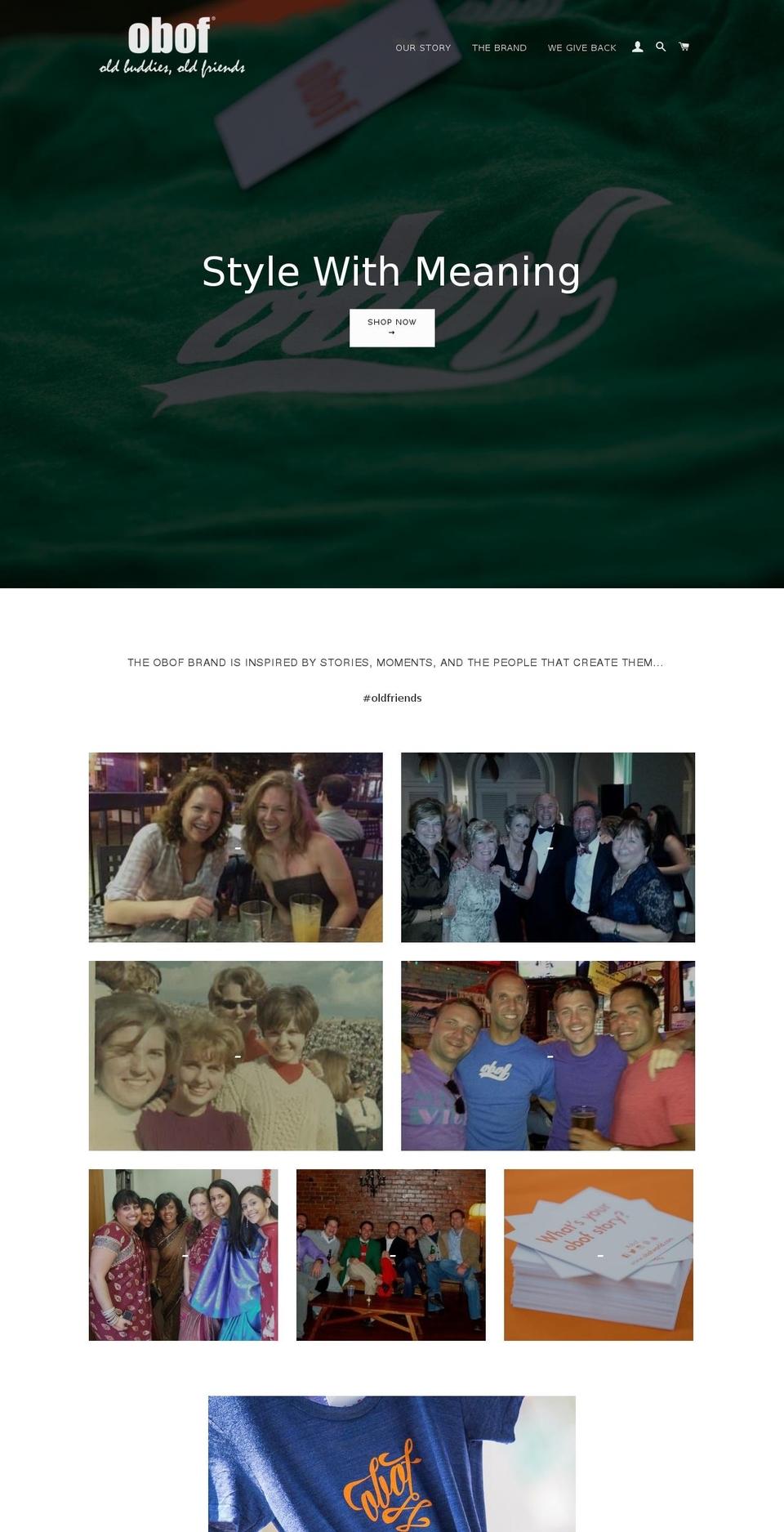 myobof.com shopify website screenshot