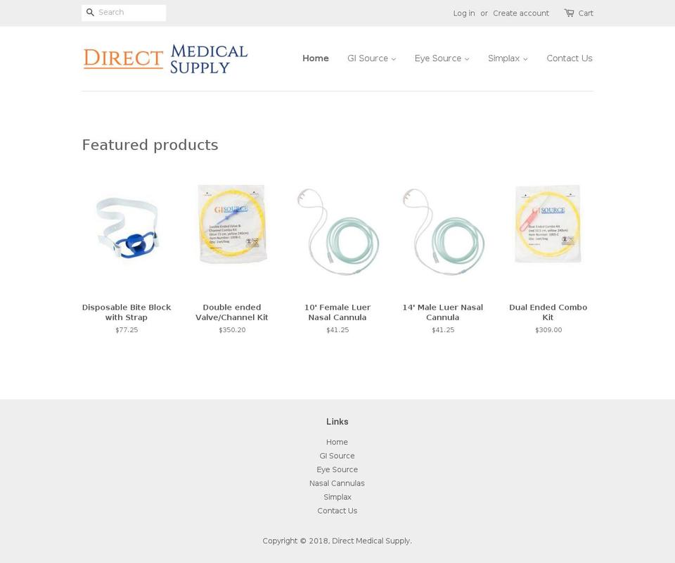 myorthosource.net shopify website screenshot