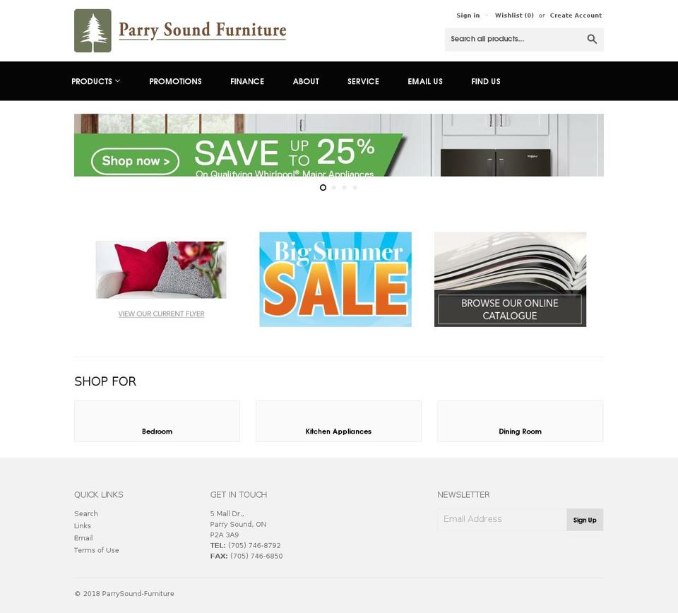 Recliner----TZ Shopify theme site example myparrysoundfurniture.com