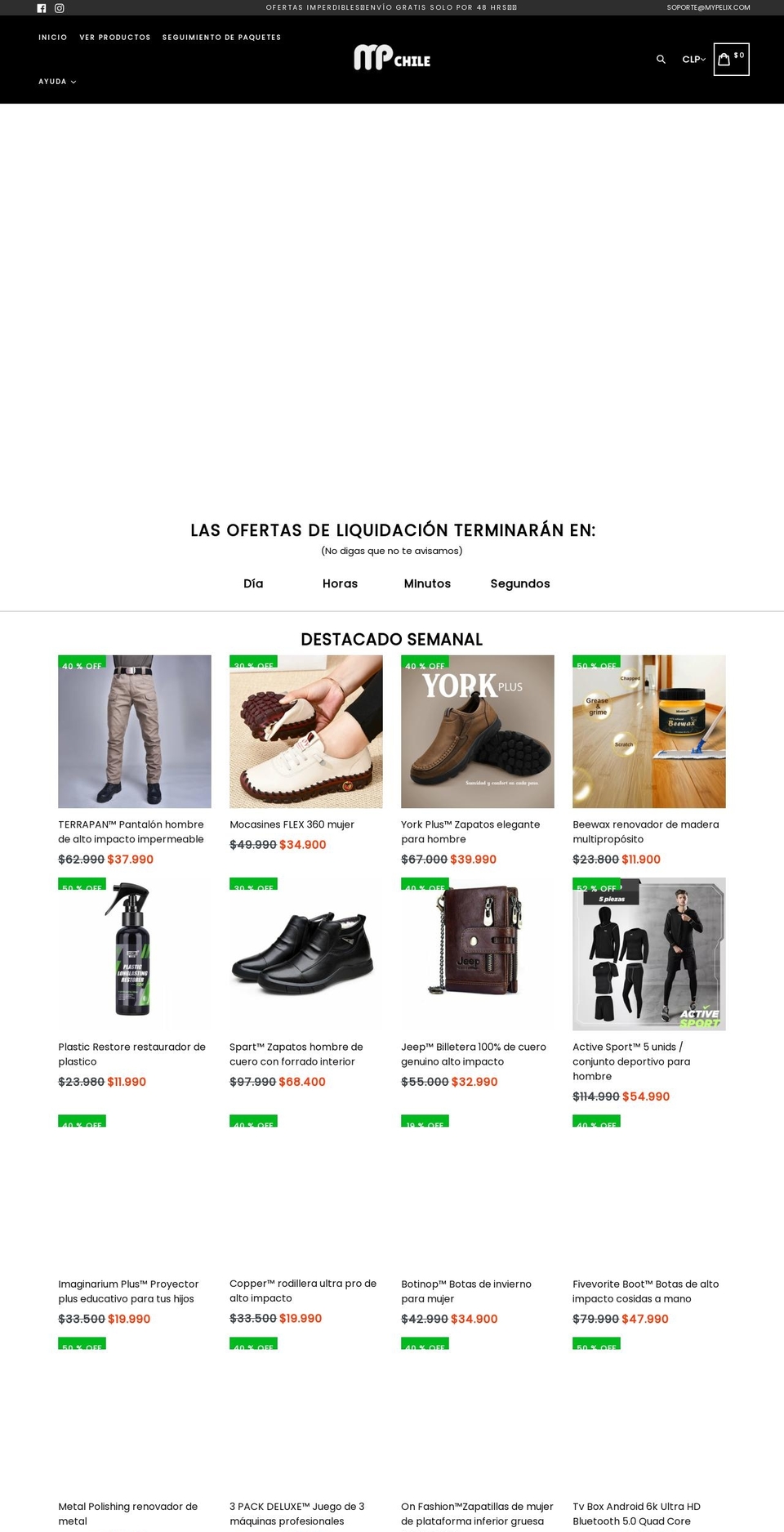 mypelix.com shopify website screenshot