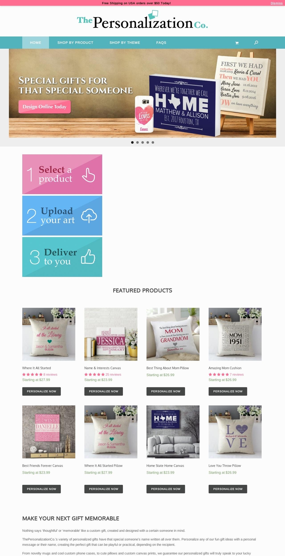 mypersonalpaws.com — Shopify storefront screenshot