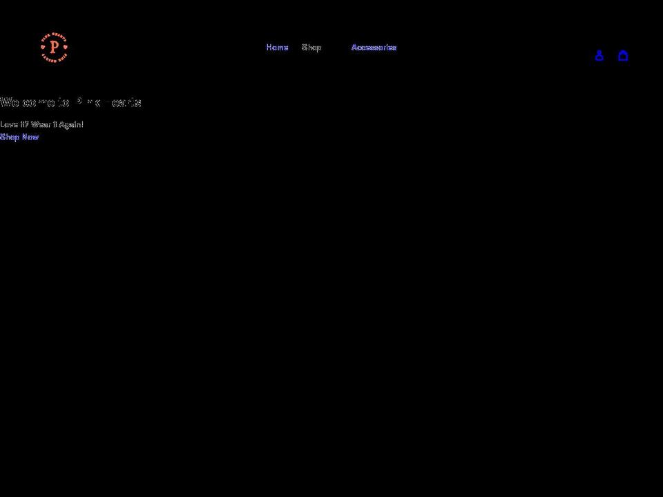 mypinkhearts.com shopify website screenshot