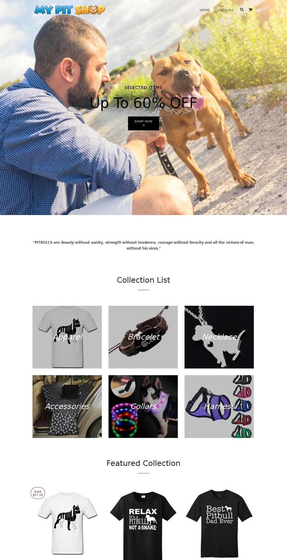 mypitshop.com shopify website screenshot