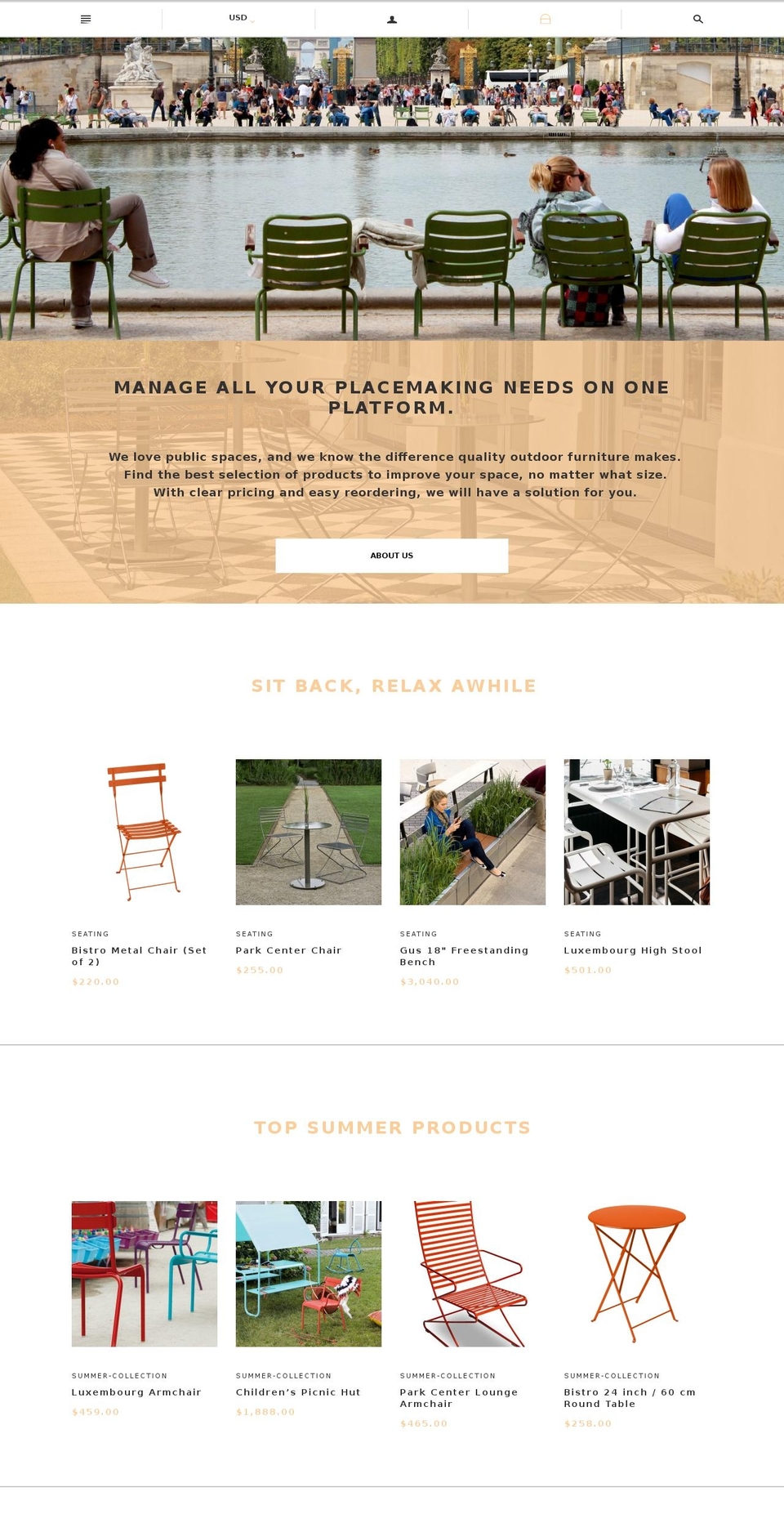 myplacemaking.com — Shopify storefront screenshot