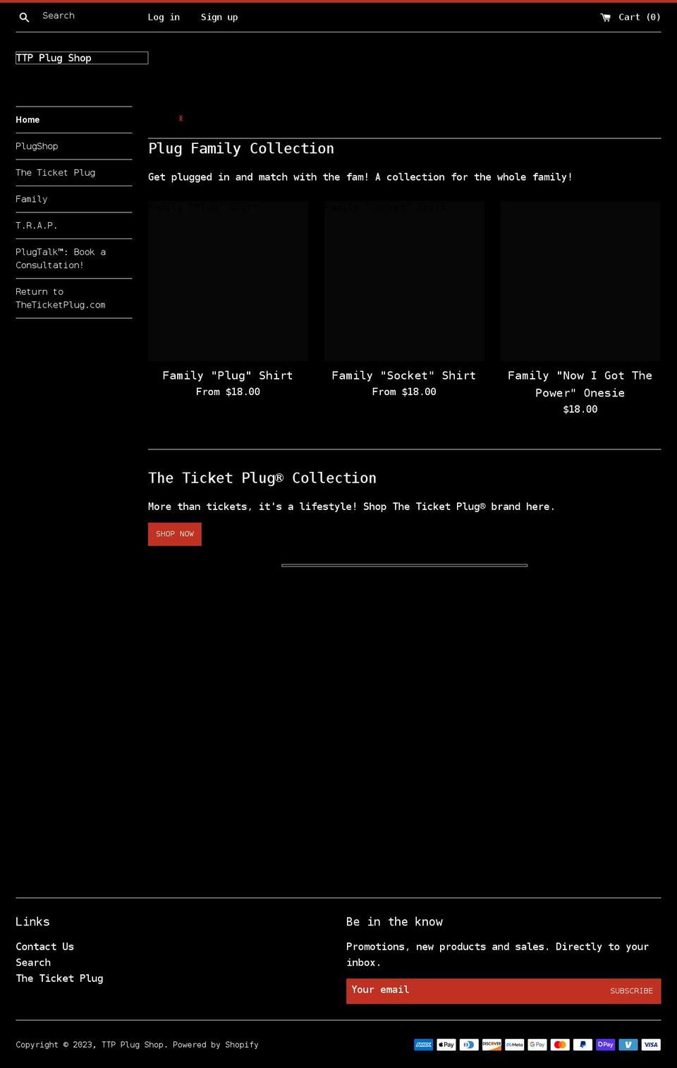 myplugshop.com shopify website screenshot