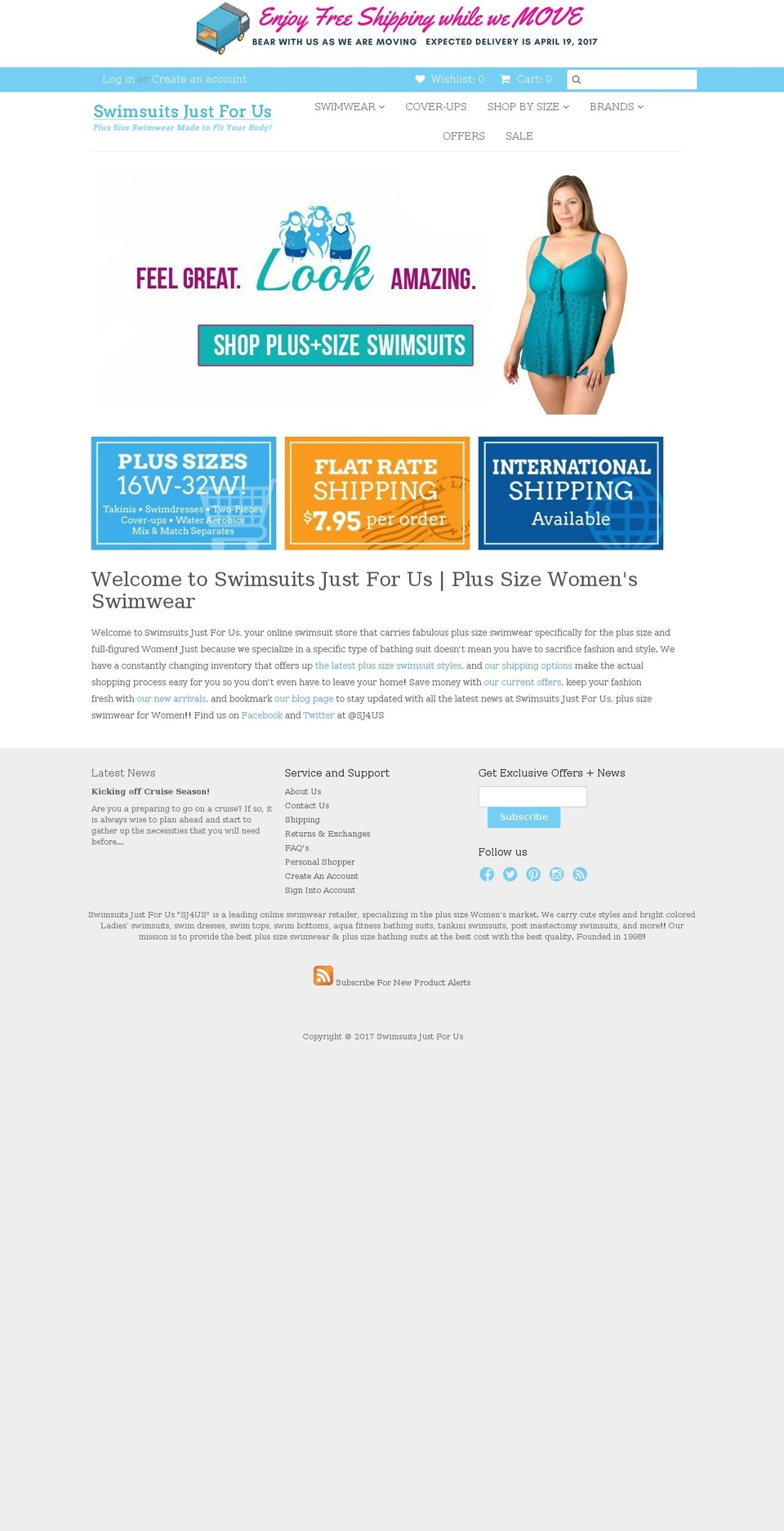 myplusswimwear.com shopify website screenshot