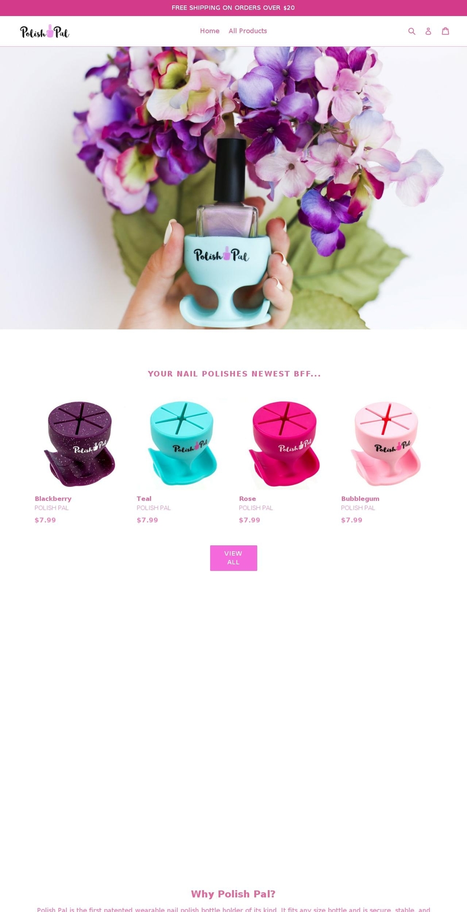 mypolishpal.com — Shopify storefront screenshot