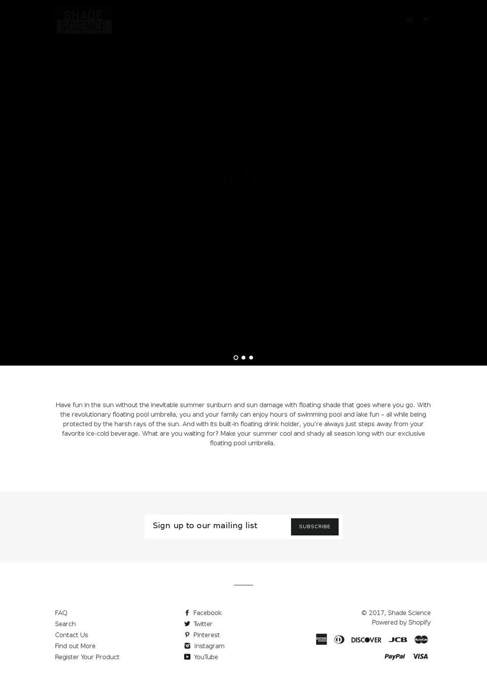 mypoolbouy.com shopify website screenshot