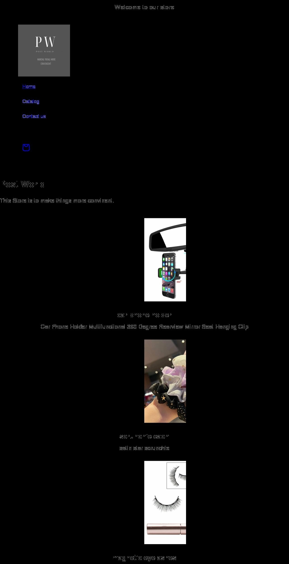 mypostworld.com shopify website screenshot