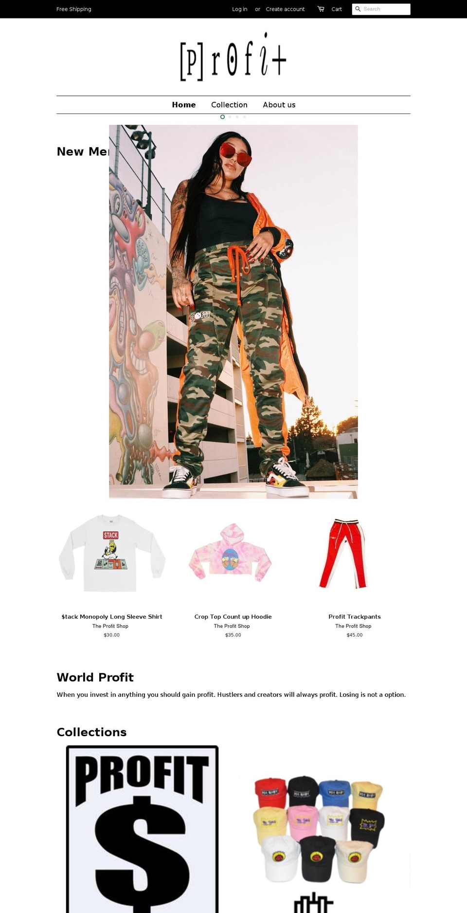 myprofitshop.com — Shopify storefront screenshot