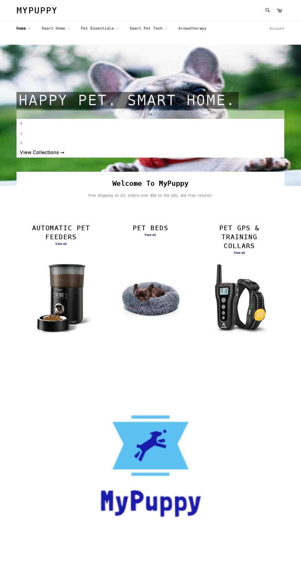 mypuppy.online shopify website screenshot