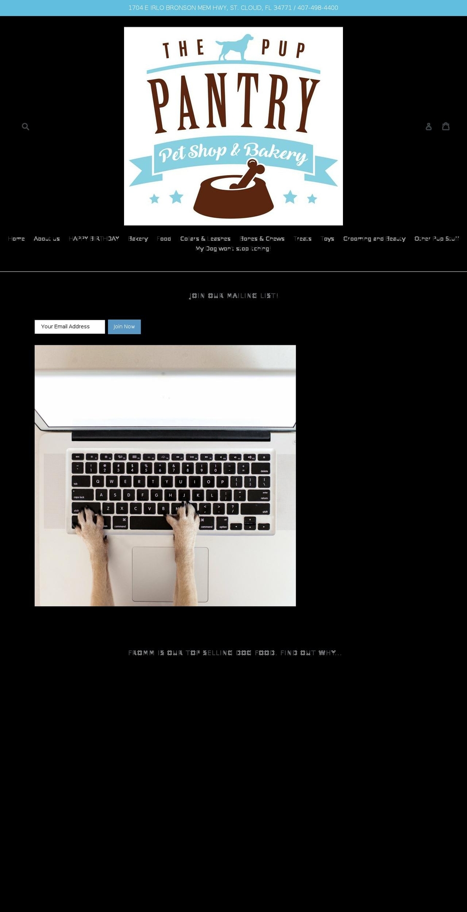 mypuppymarket.com — Shopify storefront screenshot