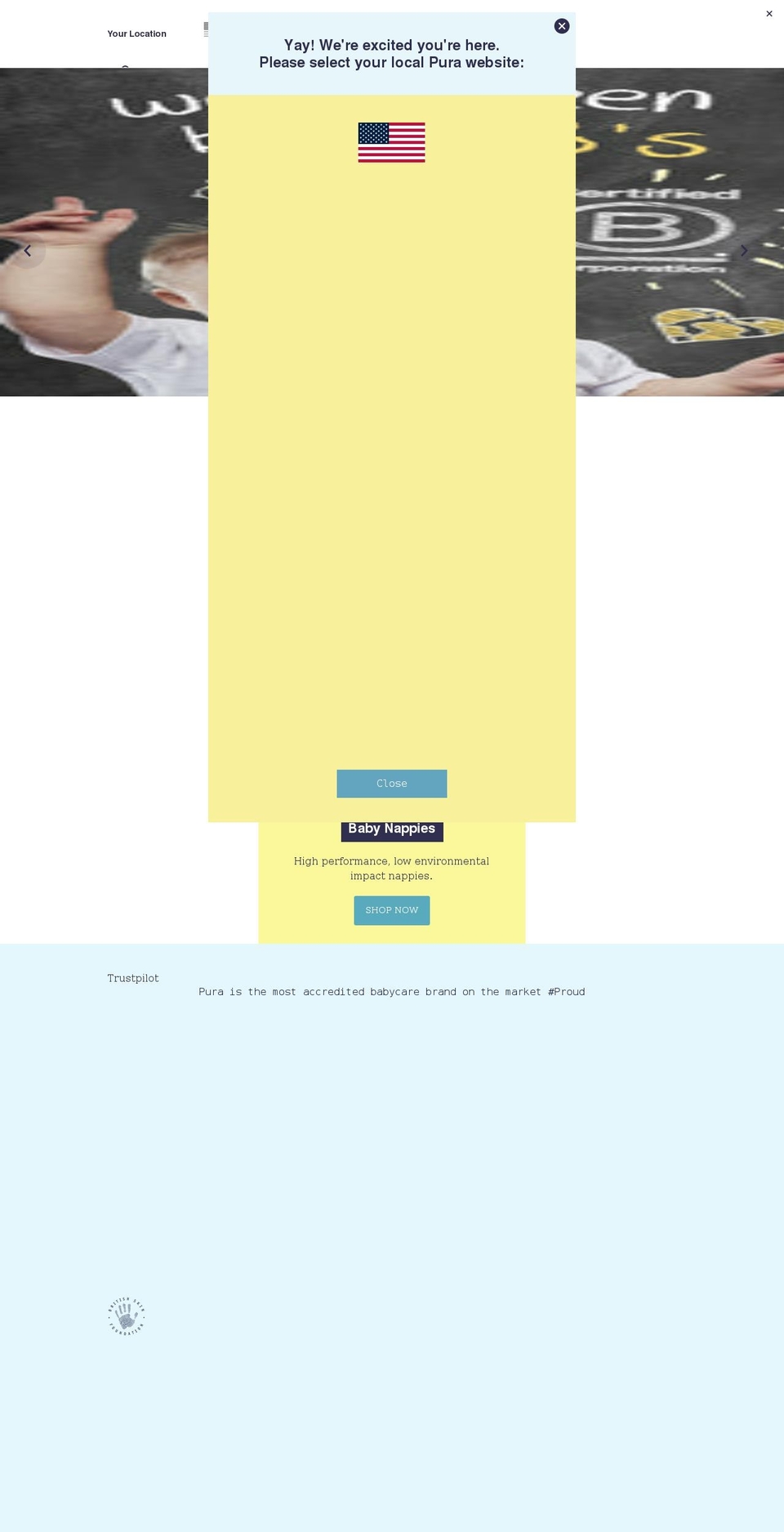 mypura.com shopify website screenshot