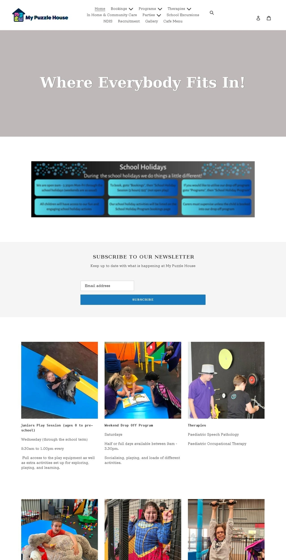 mypuzzlehouse.com.au shopify website screenshot