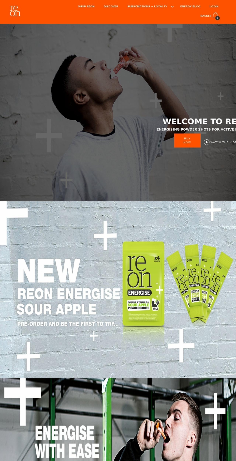 myreon.com — Shopify storefront screenshot