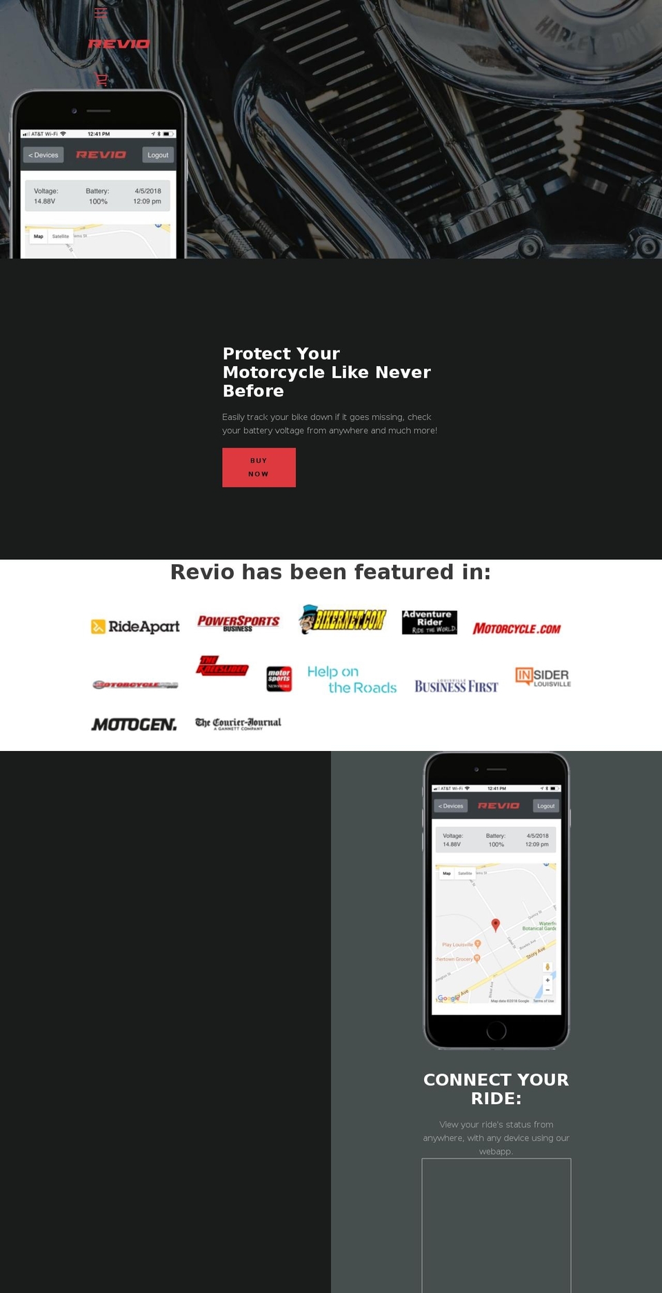 myrevio.com — Shopify storefront screenshot