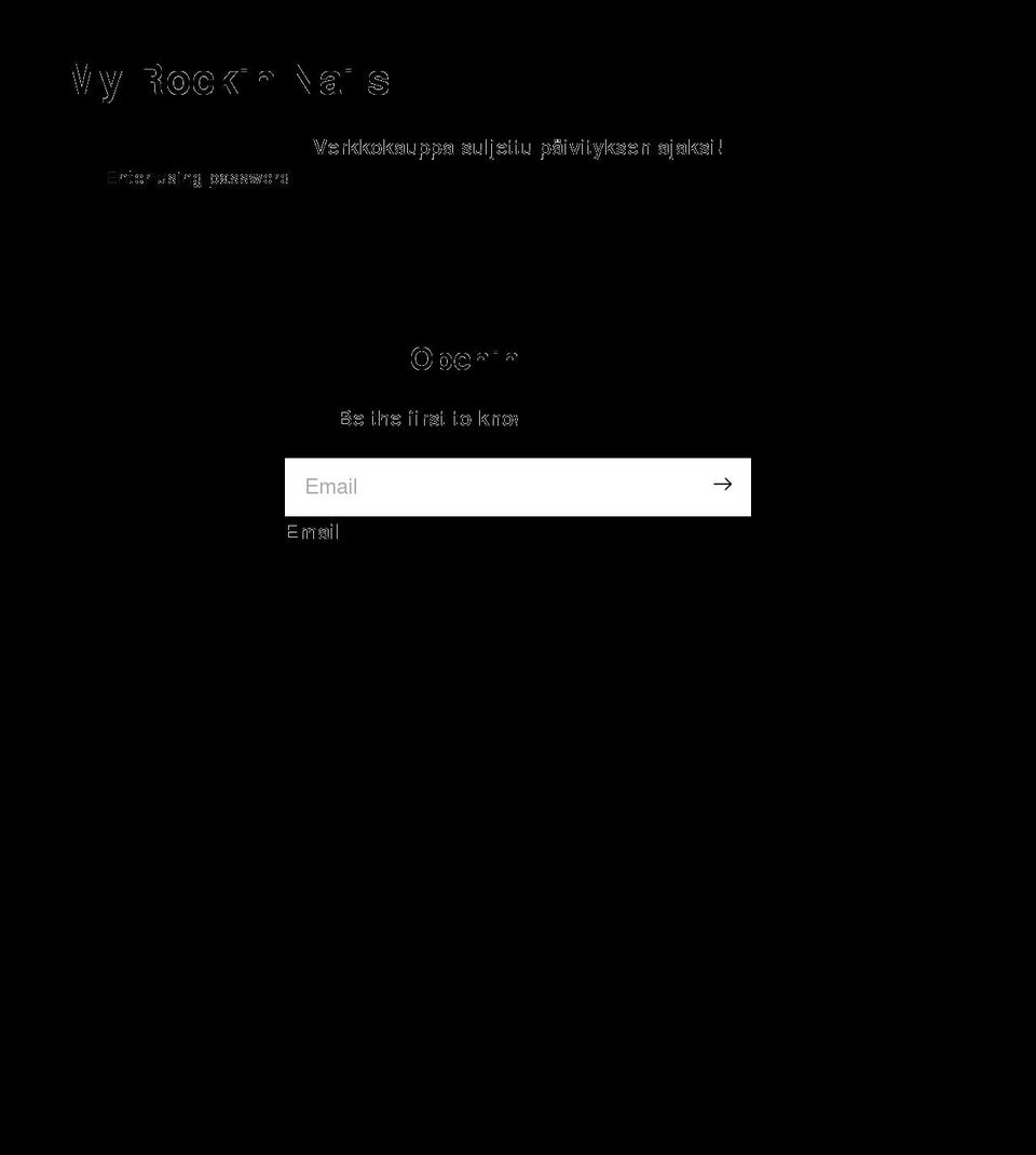 myrockinnails.com shopify website screenshot