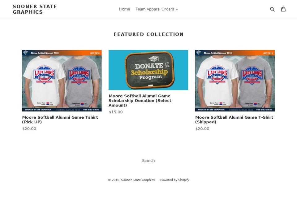 myschoolspiritfundraiser.com — Shopify storefront screenshot